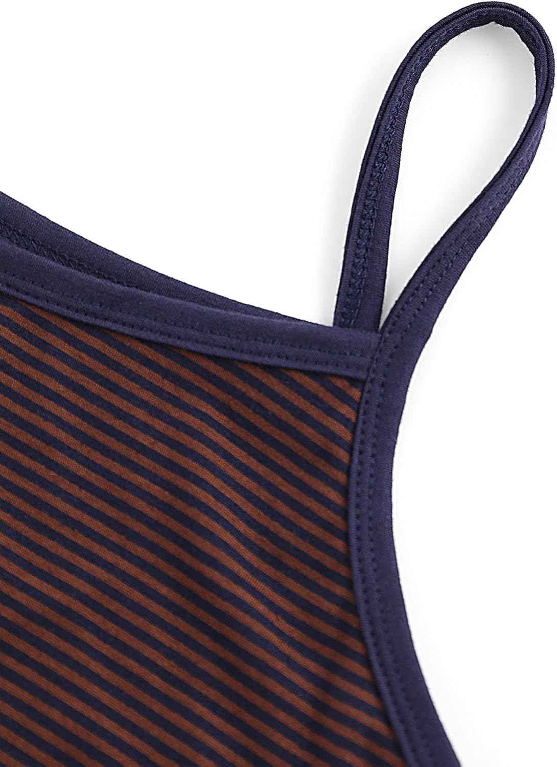 Remidoo Women's Striped Pajama Set Cami Top and Long Pants 2 Piece Sleepwear - Image 6