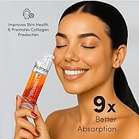 Vista 6 de Aurora Nutrascience Vitamina C liposomal de 1,000mg de alta absorción – Suplemento de apoyo inmune para estilos de vida activos, antioxidante