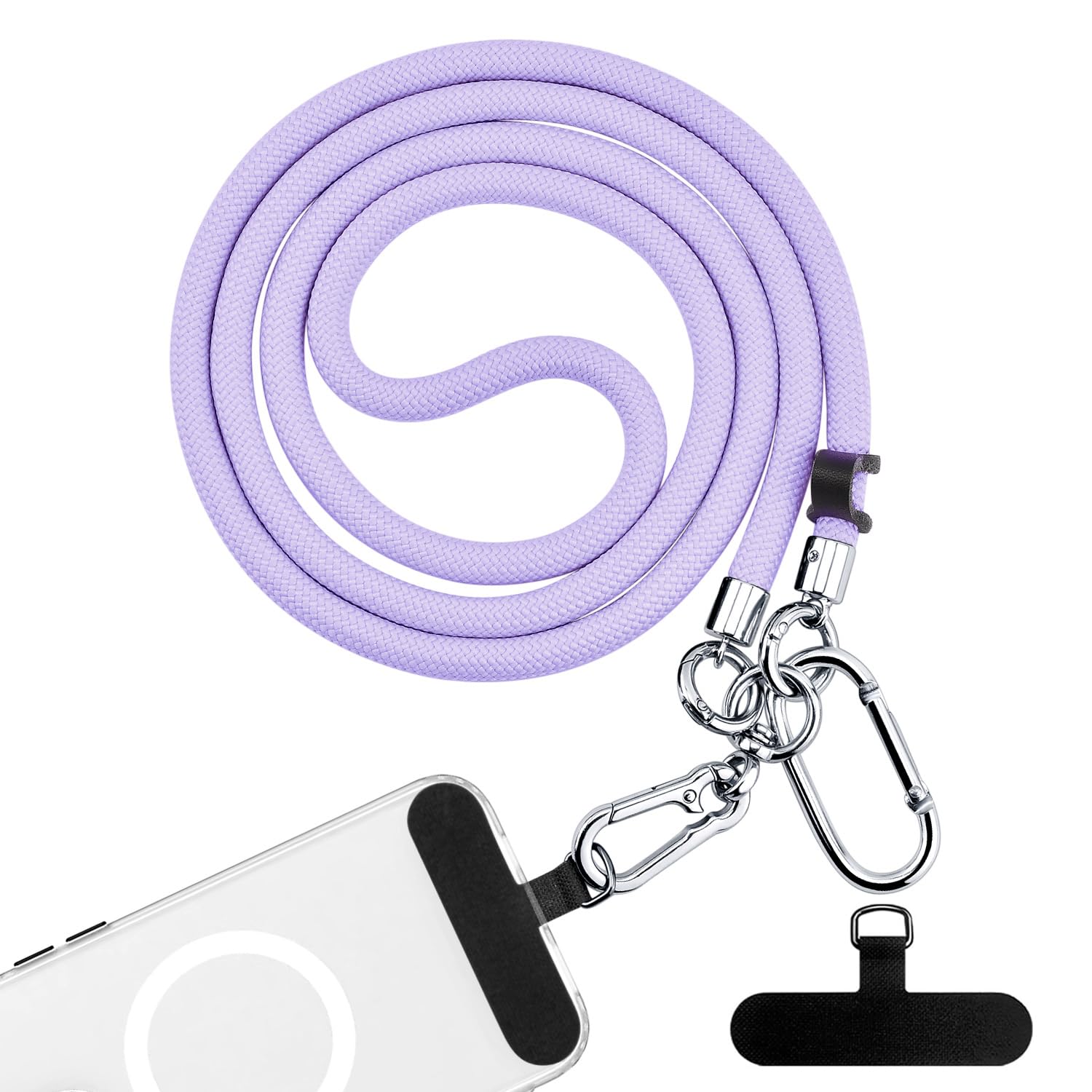 Toppa Per Cordino Cellulare Universale - Senza Adesivo, In Metallo, Compatibile Con Telefoni E Custodie - Foto 4