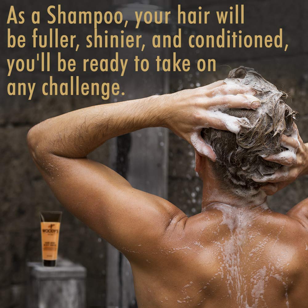 Amazon.com : Woody's 2-in-1 Hair & Body Wash for Men - Sulfate