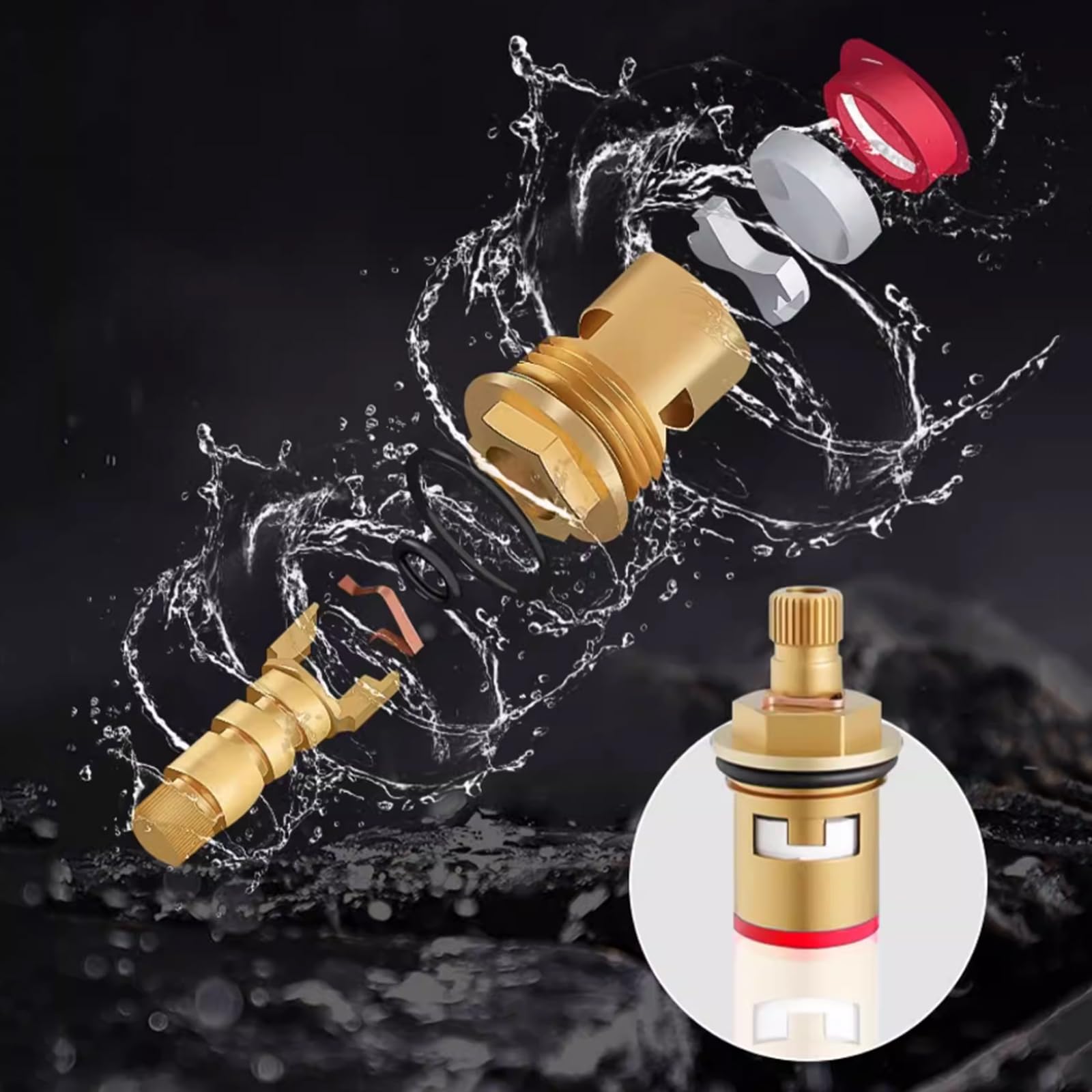 Robinet Extérieur En Laiton Robinet Exterieur Eau Froide Protection Solaire Antigel Adapté Aux Éviers Extérieurs,Chromé