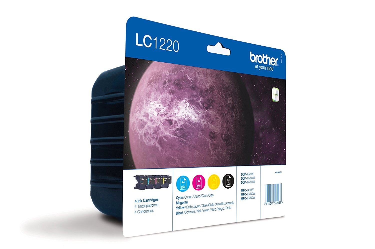 Brother LC-1220VALBP ink cartridge Original BlackCyanMagentaYellow Multipack 4 p