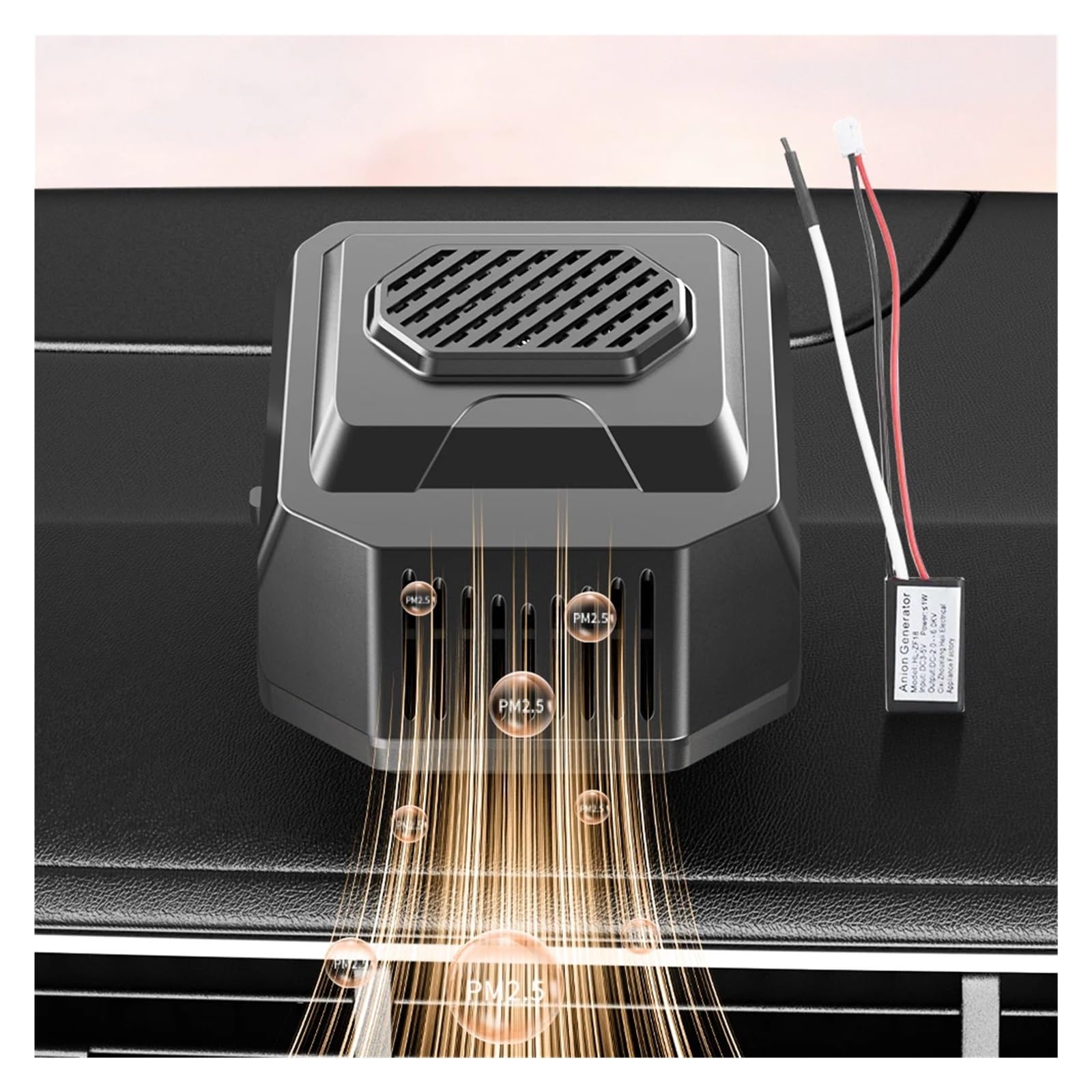 12V/24V Auto-Heizlüfter, Auto-Scheibenentfeuchter, Schnellheiz-Heißluftgebläse, Antibeschlag-Windschutzscheiben-Entfroster(12V)