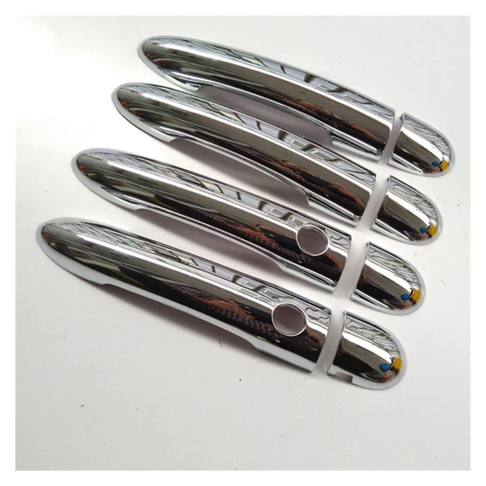 Qwqthgs 2 Car Exterior Door Handle Cap For Nissan Primera P1 200-2006 Abs Chrome Door Handle Catch Cover Trim Car Styling Sticker Atuo Accessories & Parts 8 Pcs(2)