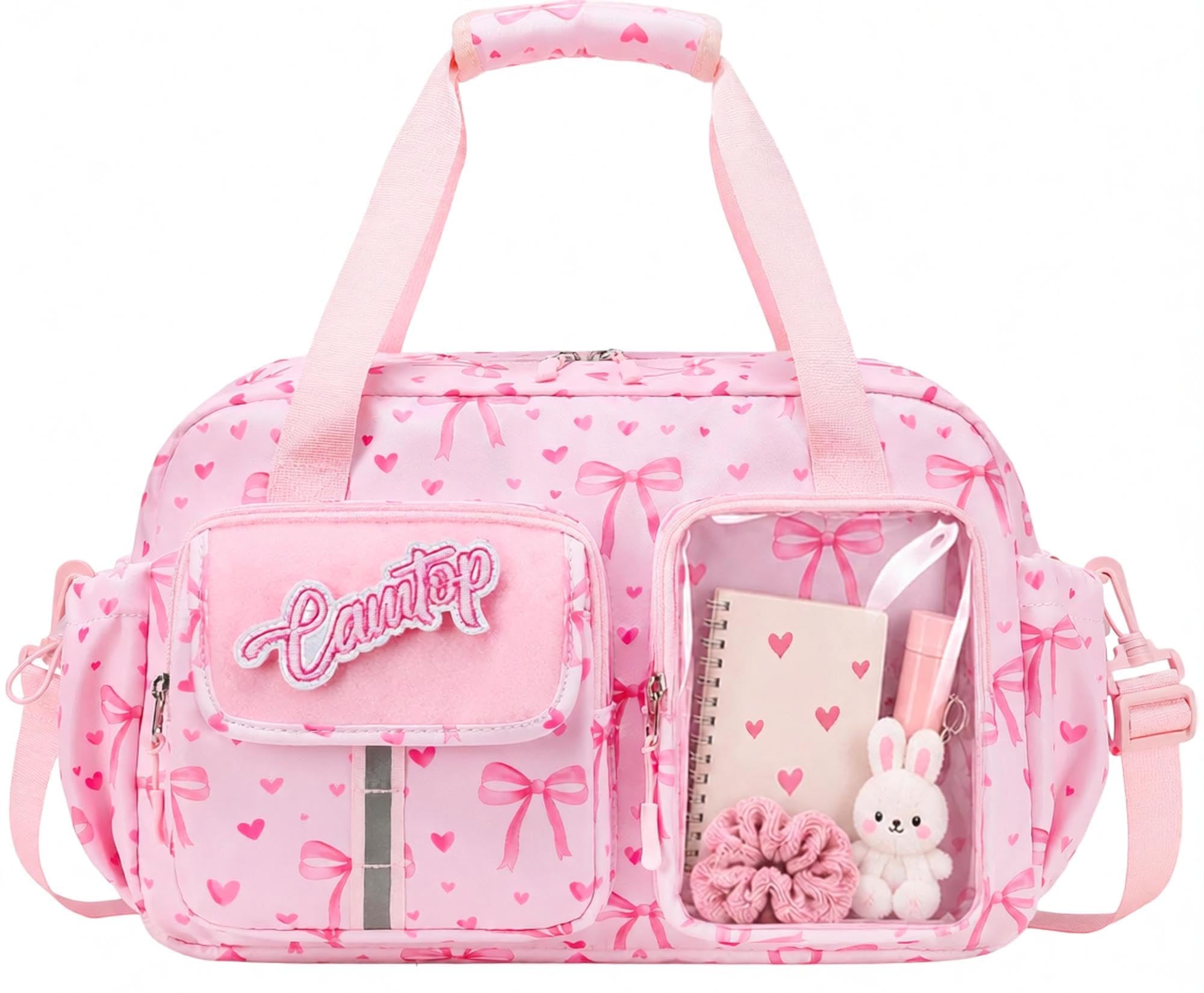 Kids Duffle Bag for Girls Gifts Dance Gym Travel Bag with Wet Pocket