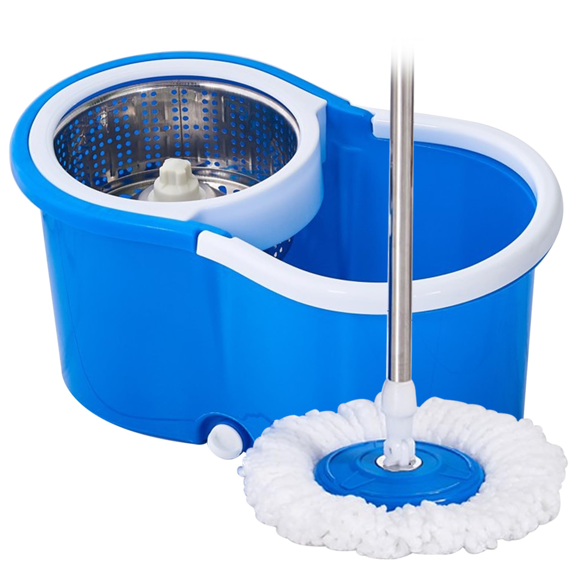 Vadrouille et seau rotatifs pour laver le sol sans se baisser
