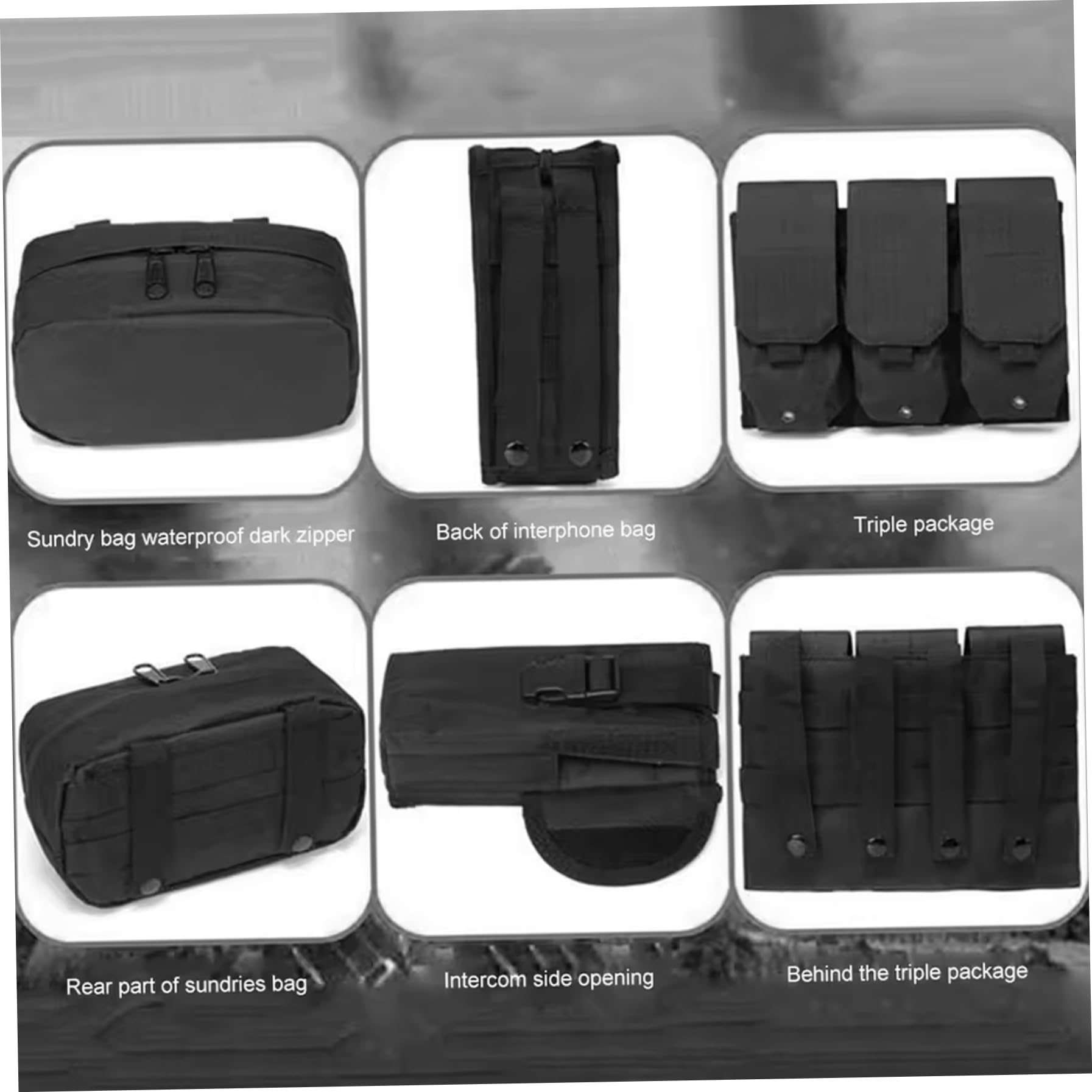 Gilet Softair, portapiatti Multifunzionale Molle - Gilet Traspirante Regolabile per attività all'aperto, Allenamento, Sicurezza