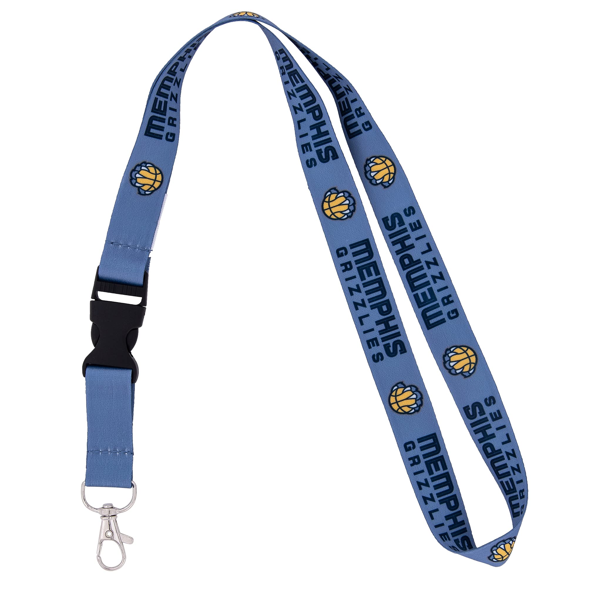 Desert Cactus Memphis Grizzlies Lanyard Keychain Detachable NBA Breakaway Snap Buckle National Basketball Association Car Keys ID Badge Holder (Lanyard 3)