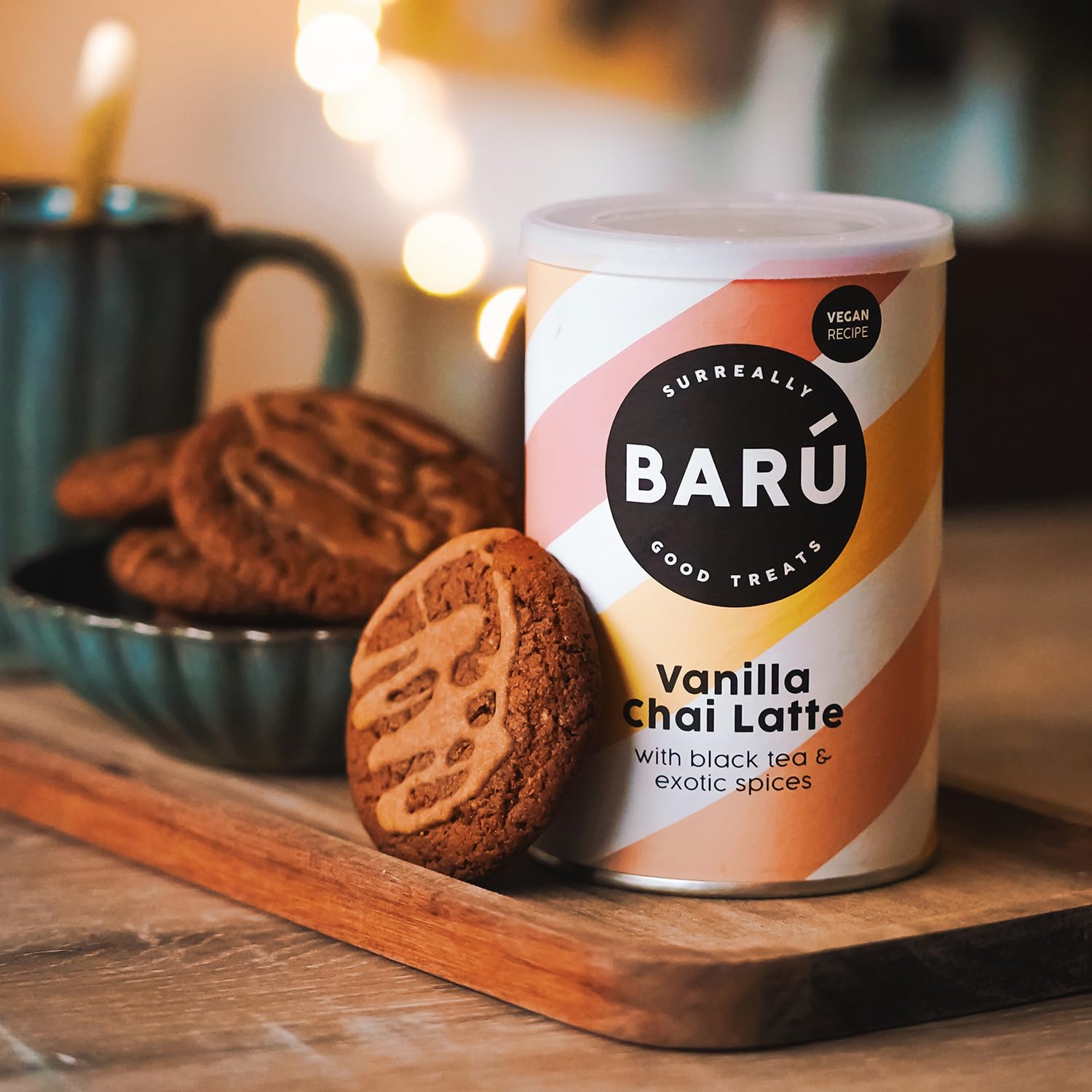 BARÚ Mixpack Chai Latte – Épicé, Vanille, Pink & Golden – 4 x 250 g – 64 portions