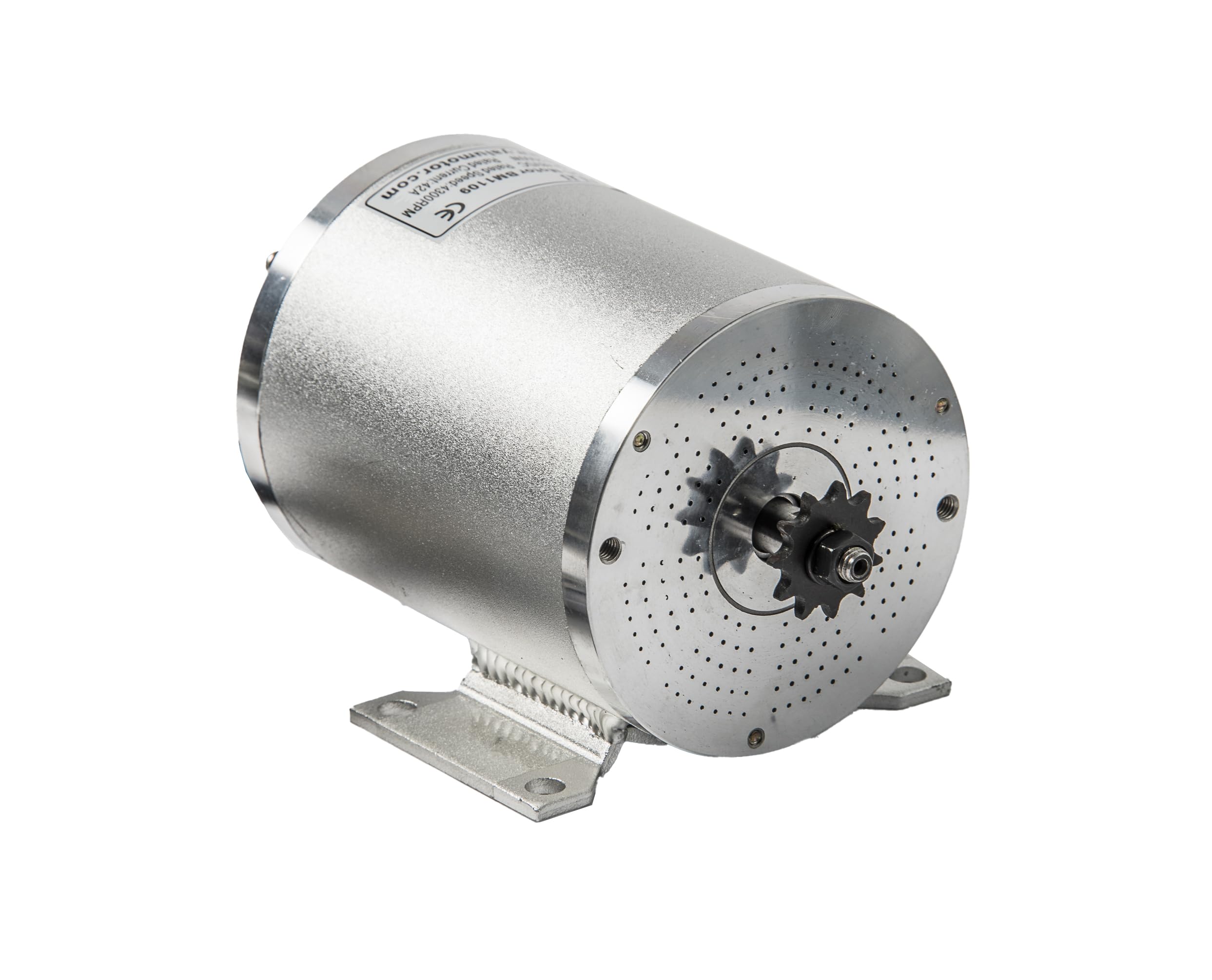 2000W Watt 60V Volt BLDC Brushless Electric Motor w Base Boma BM1024GD T8F Sprocket for GoKart Scooter DIY by Alfa Wheels