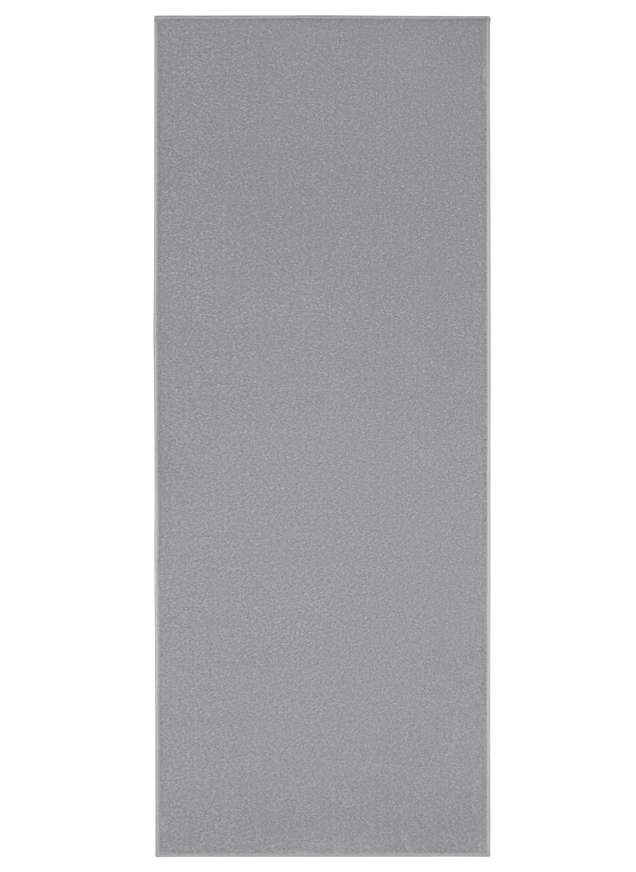 TAPISO Mono Läufer Teppich Kurzflor Indoor Outdoor UV-beständig Hellgrau Einfarbig Wohnzimmer Schlafzimmer Kinderzimmer Modern Design ÖKO-TEX 70 x 300 cm
