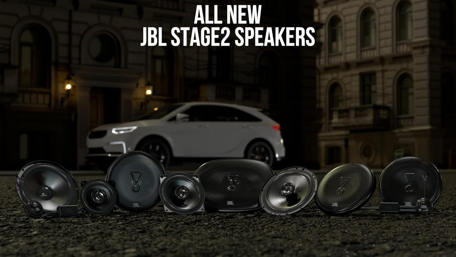 Iyaworan imọ-ẹrọ pẹlu awọn iwọn fun JBL Stage2 GEN2 965M speakers
