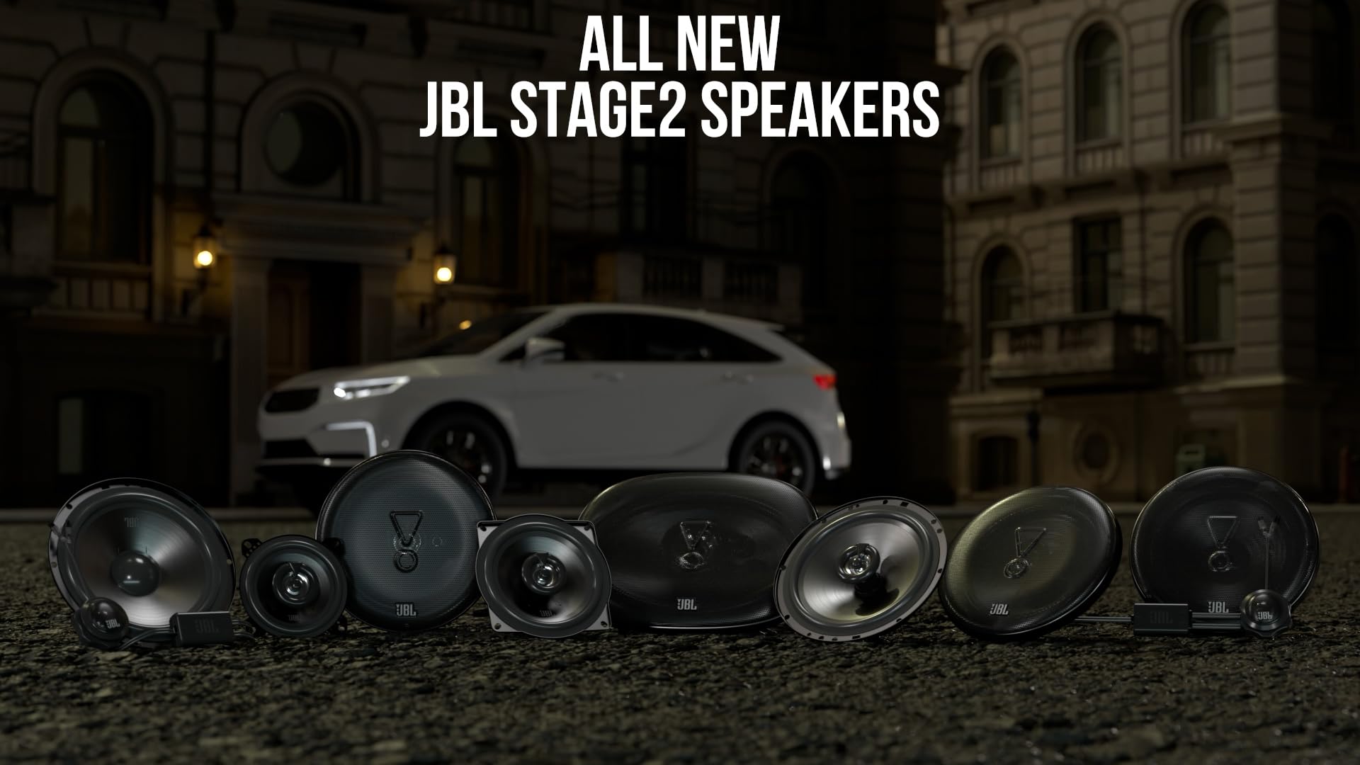 JBL Stage2 GEN2 65 Koaxial Lautsprecher Auto 165mm 6,5 Zoll 60W RMS 480W Max Paarweise