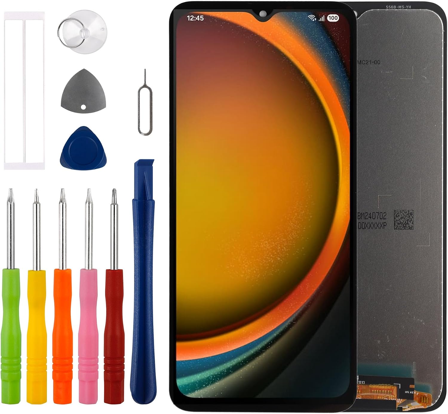 Duotipa LCD Screen for Samsung Galaxy XCover7 Pro SM-G766B 6.6" LCD Display Touchscreen Digitizer Assembly with Repair Tools Kit