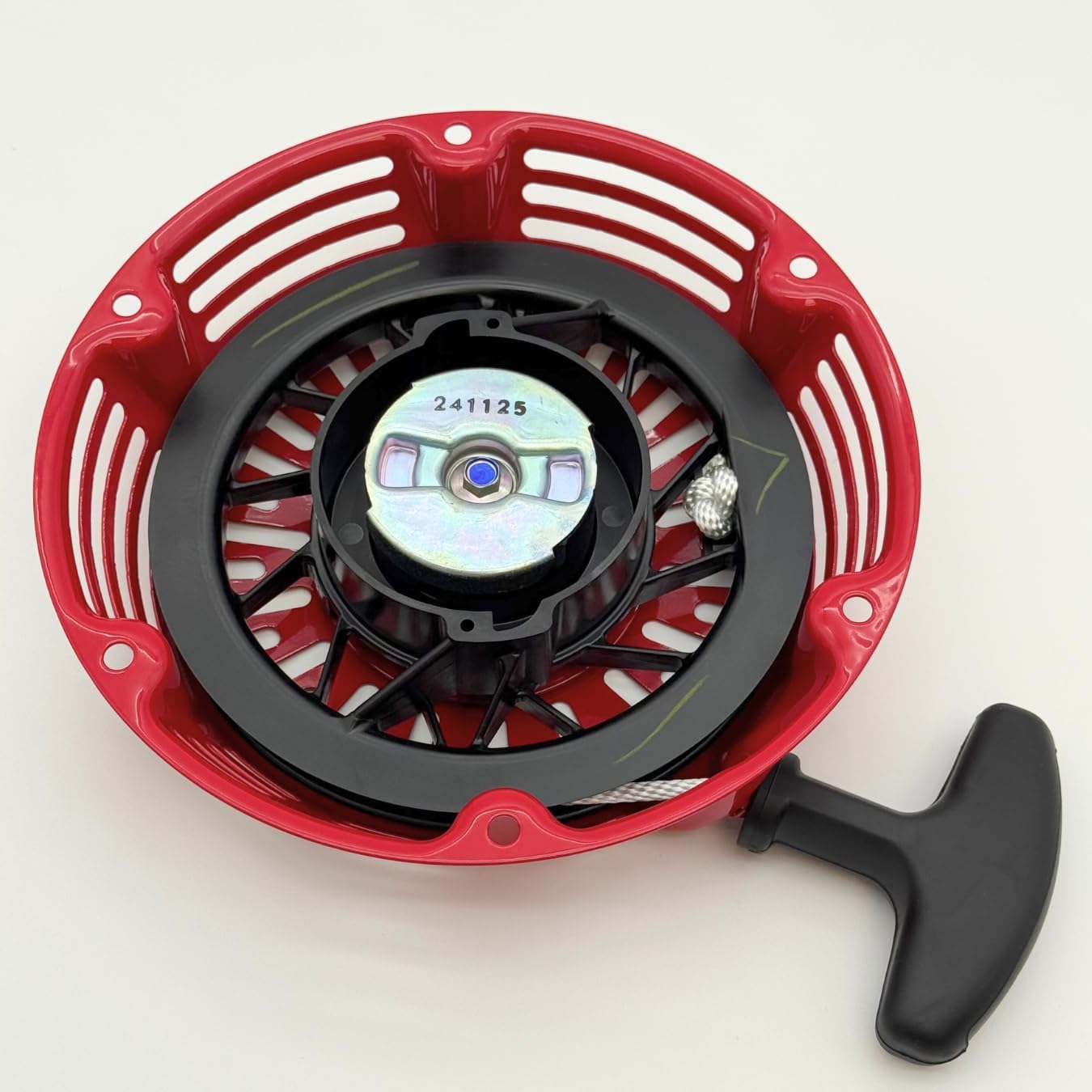 KINDZA Genuine 28400-Z5K-305ZA Recoil Starter Assembly with Genuine Emblem 87521-Z5K-000 for Honda GX270 GX240 Engines WT30XK4 FRC800 Superseded by 28400-Z5K-013ZA