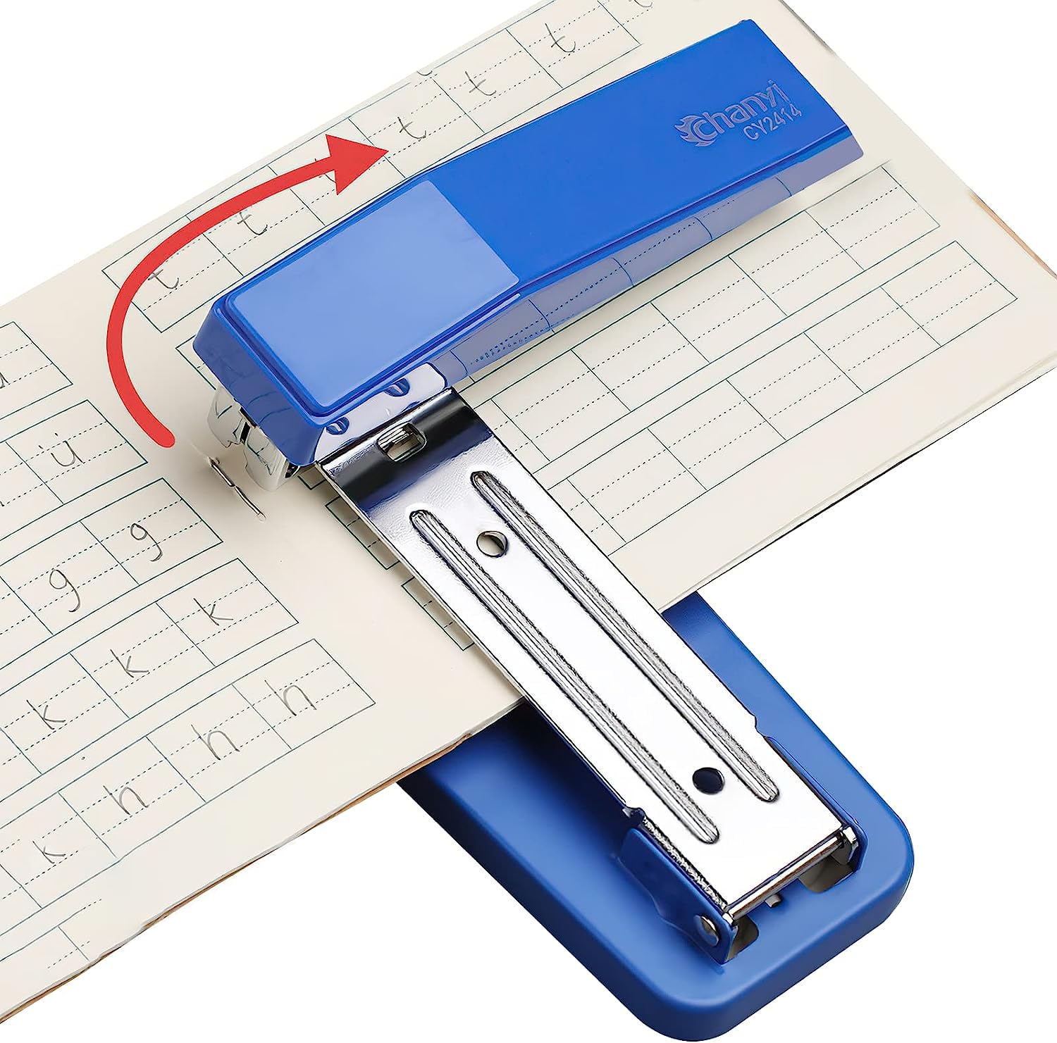 LOPOTION 360 Stapler Desktop Stapler Office Stapler,Office Professional Executive Stapler,Rotation Stapler Office Desk Stapler