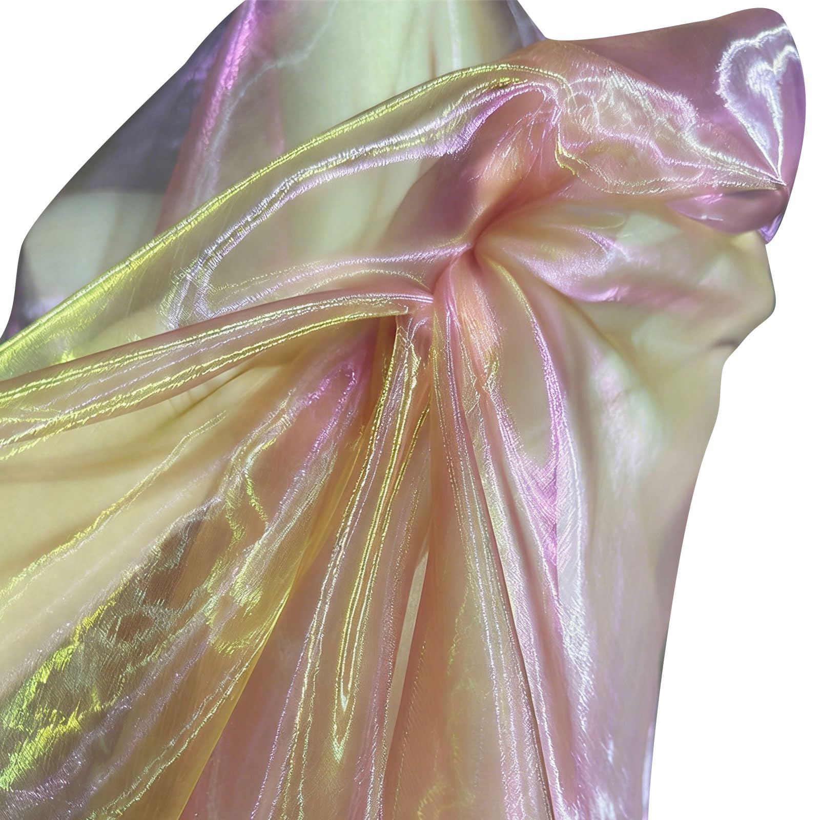 ZEPFJHE Portable Breathable Metallic Sheer Cloth Ideal for Craft Projects Craft Supplies