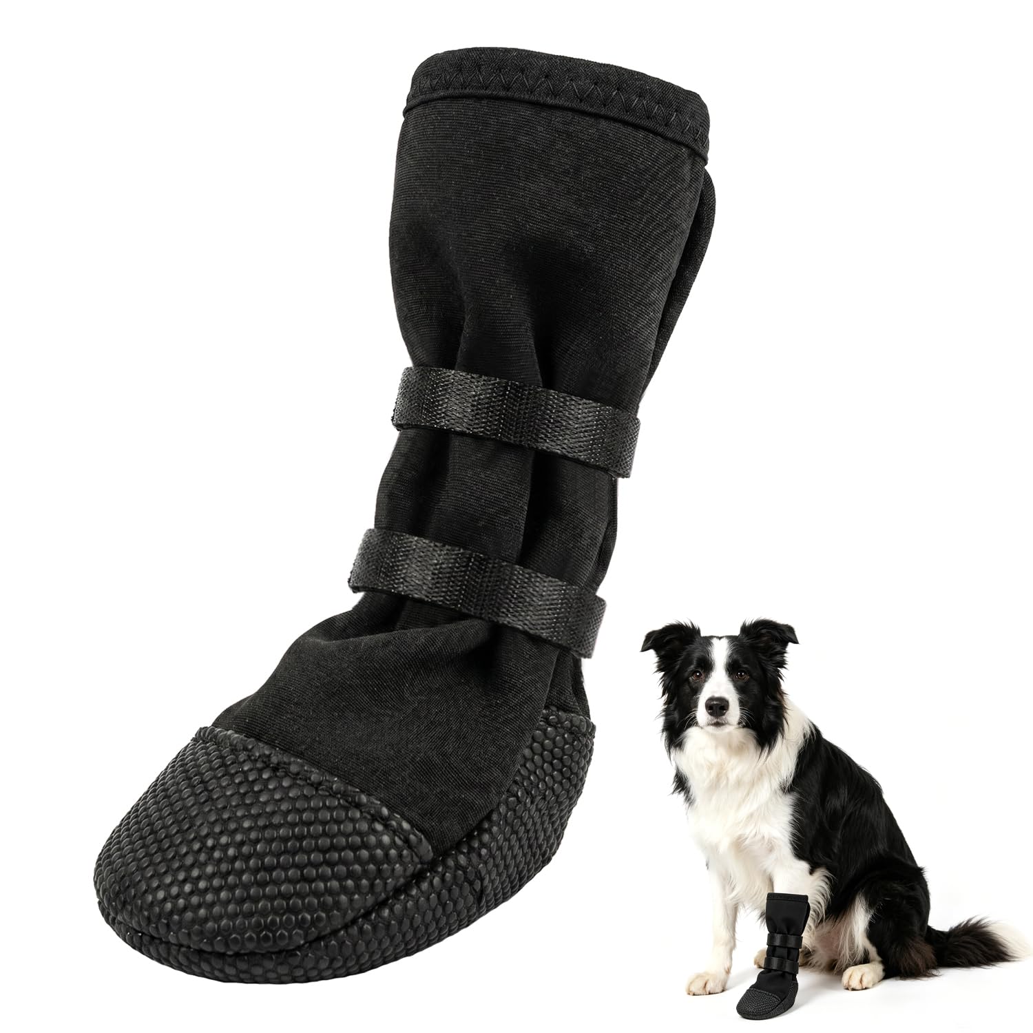XETHI Waterproof Dog Booties for Healing Paws | Versatile Healing Recovery Boot for Dogs Injury | Recovery Boots Prevent from Licking Wounds (L)