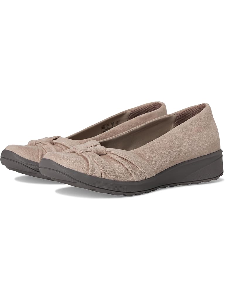Taupe LifeStride Glamour Ballerina/Skimmer Shoes