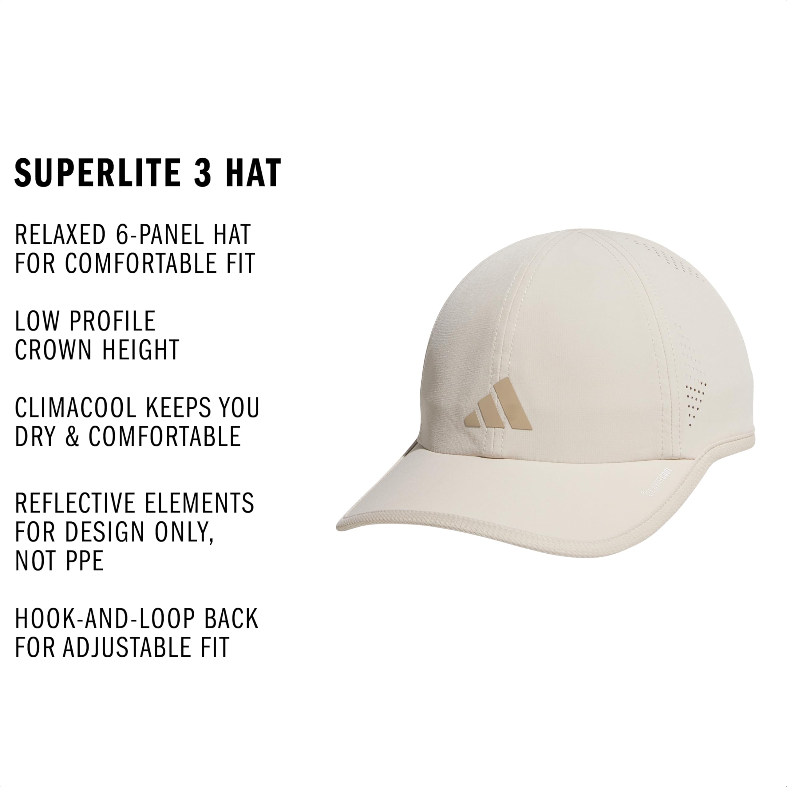 Adidas Unisex-Adult Superlite Hat – Lightweight Athletic Running Cap for Workouts
