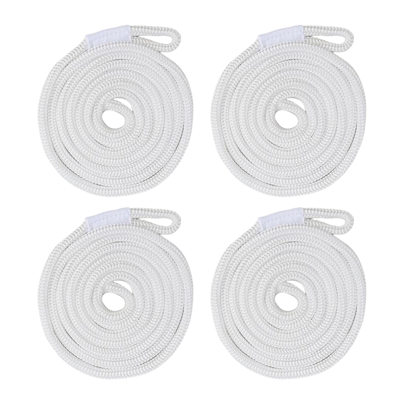 Fityle 4 Lignes Pare-chocs Bateau Corde PP – Protecteur Quai Marin 150 Cm Durable