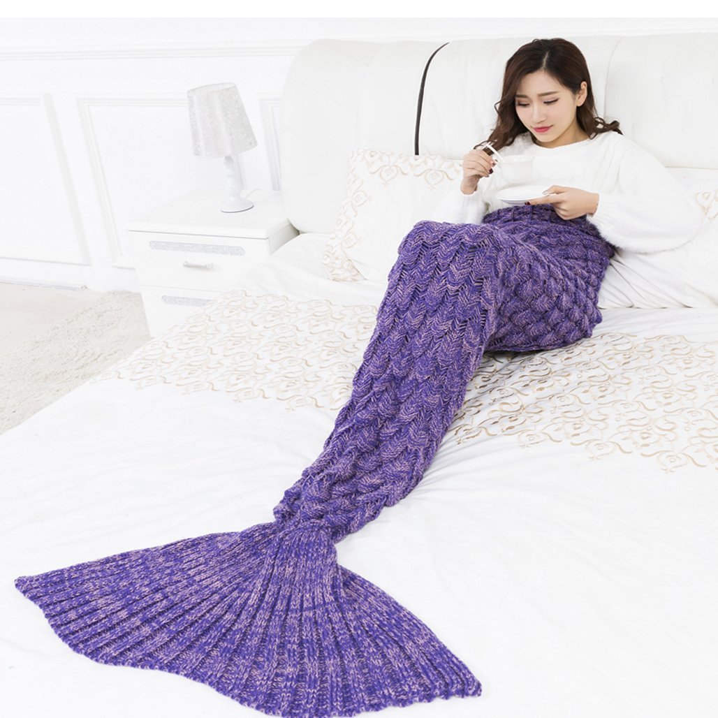 BNLP ラグ ブランケット ビンテージ 人魚 マーメイド 骨 魚 セクシー