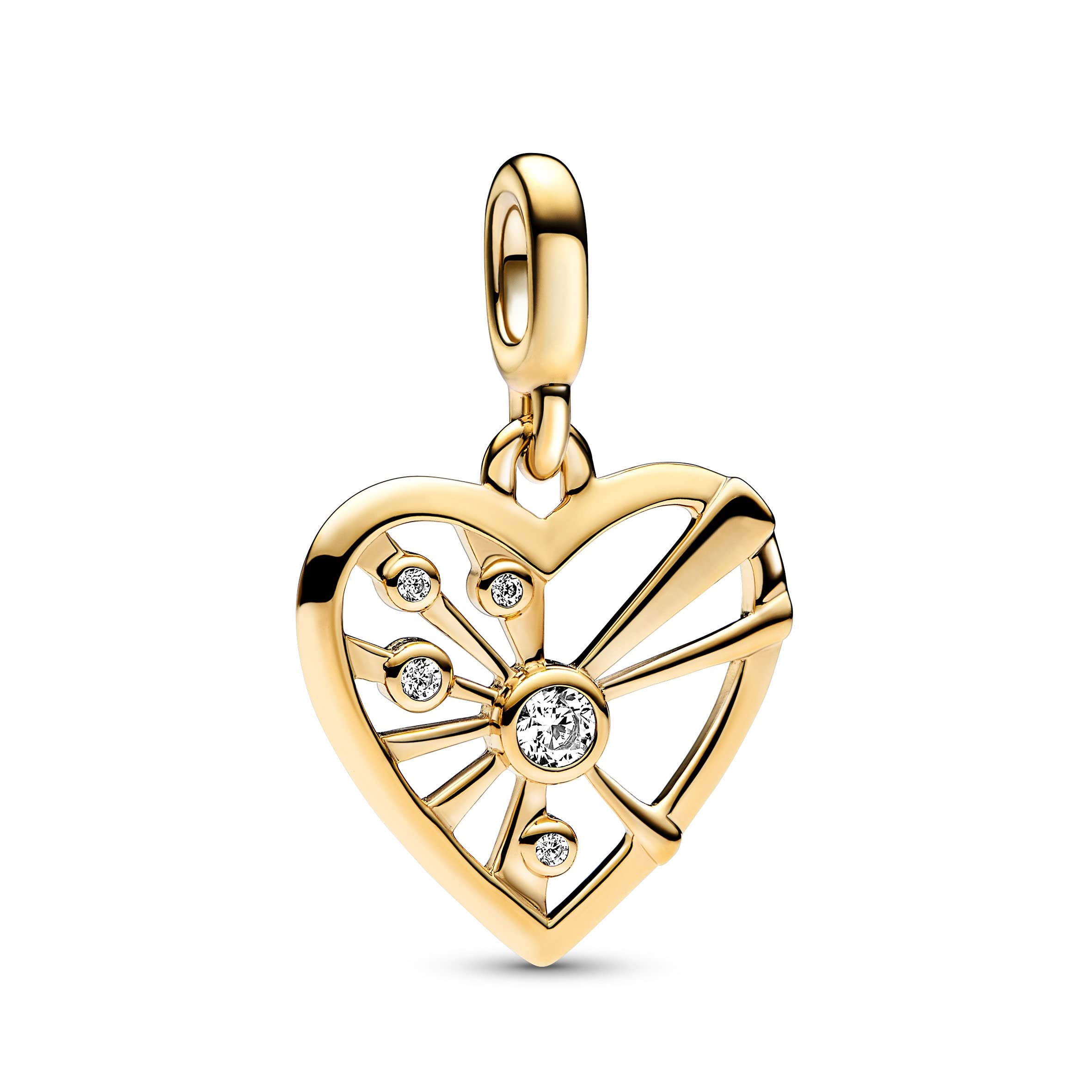 Pandora ME Collection de charms en métal plaqué or 14 carats