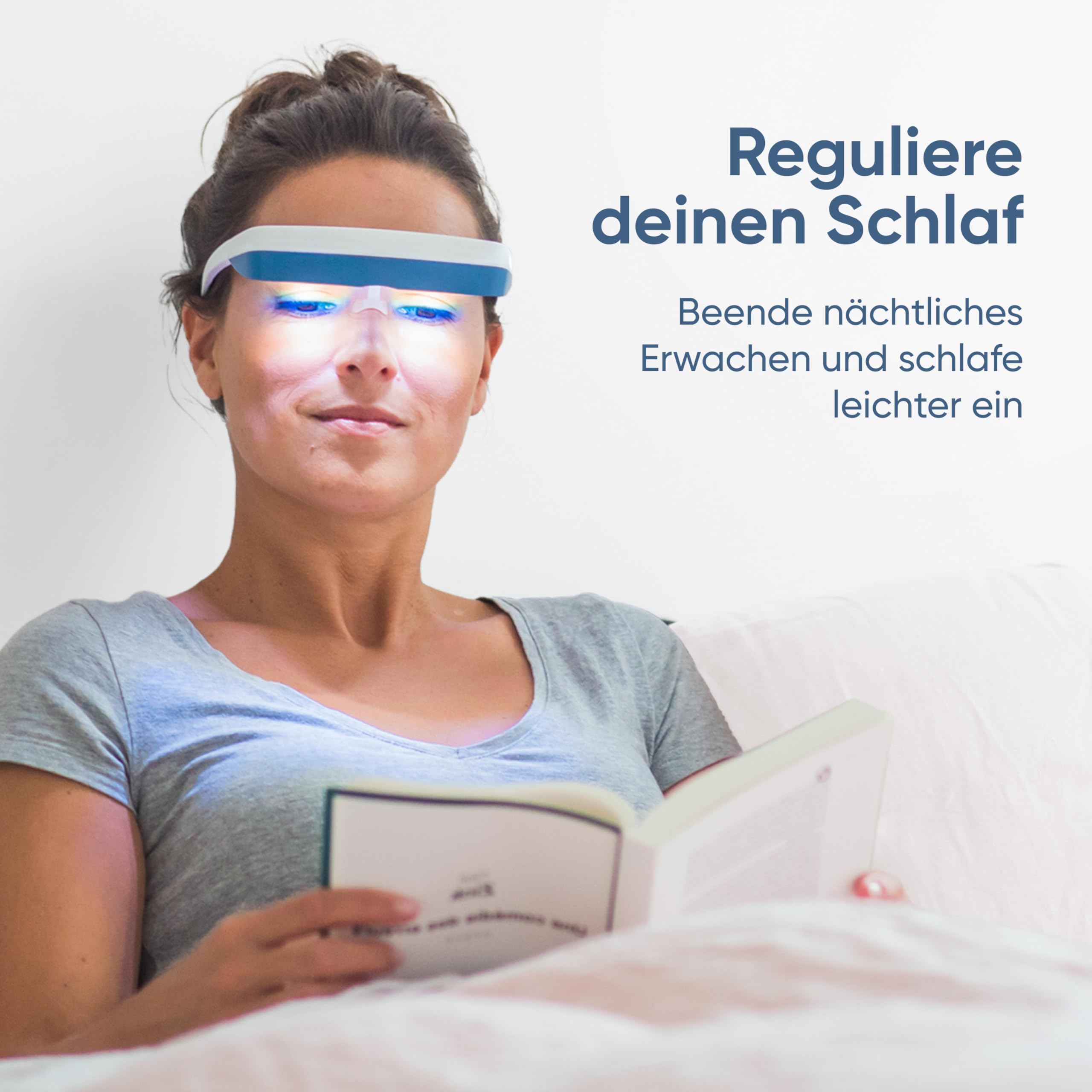 Luminette 3 Lichttherapie Brille – Tragbare Tageslichtlampe gegen Schlafprobleme, Winterdepression, Jetlag – Natürliche Sonnenlicht Therapie – 300.000+ zufriedene Nutzer