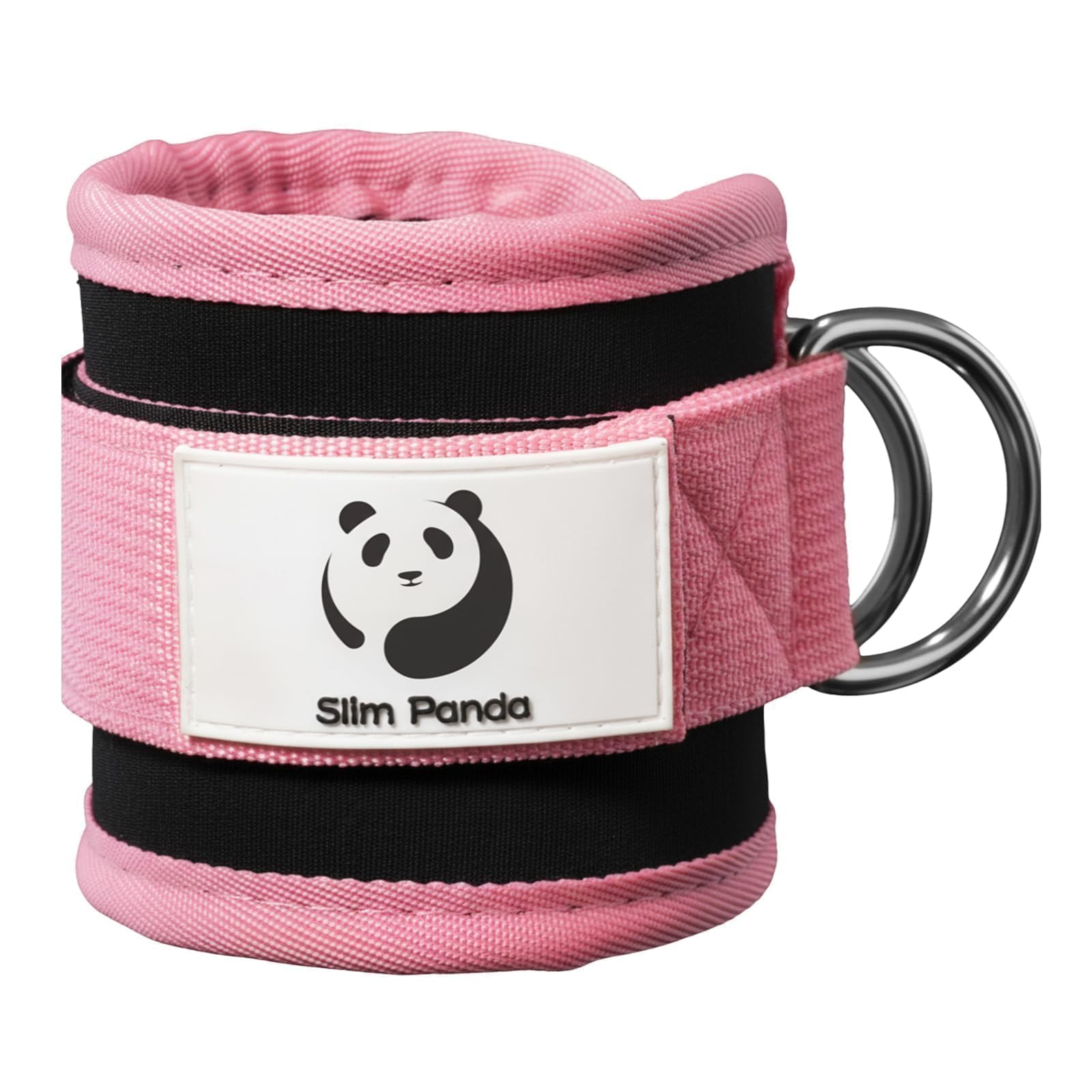 Slim Panda Fitness fußschlaufen kabelzug, Ankle Straps, Verstellbarer fußmanschetten kabelzug mit doppelten D-Ringen und Neoprenstütze