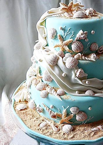 Miniatura 4 de Molde de silicona para pastel de temática marina, concha, caracola, estrella de mar, pescado, bajo el mar, hecha a mano, moldes para hornear