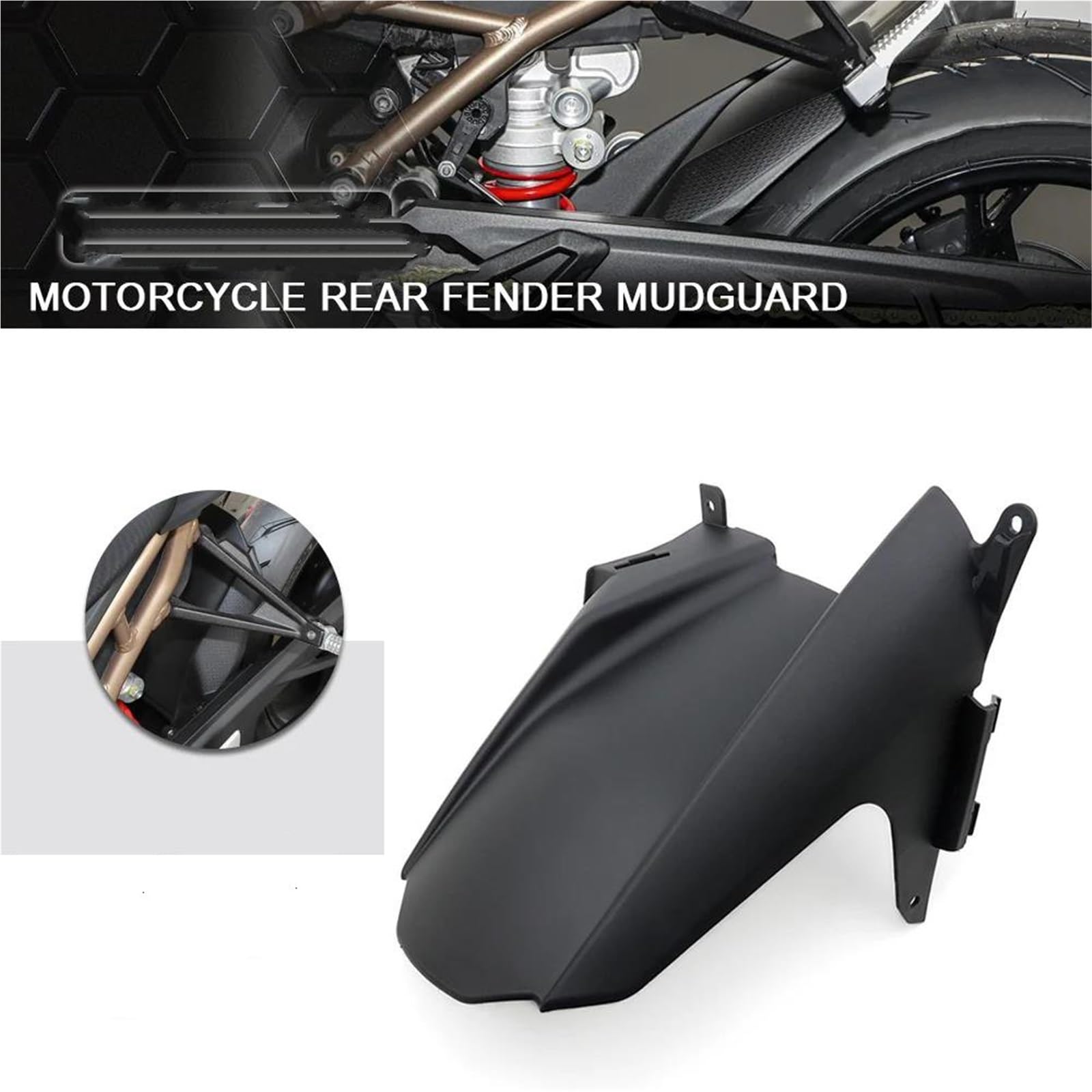 Per S1000RR S1000R Per M1000R Per M1000RR 19-25 Moto Parafango Posteriore Ruota Extender Estensione Splash Guard