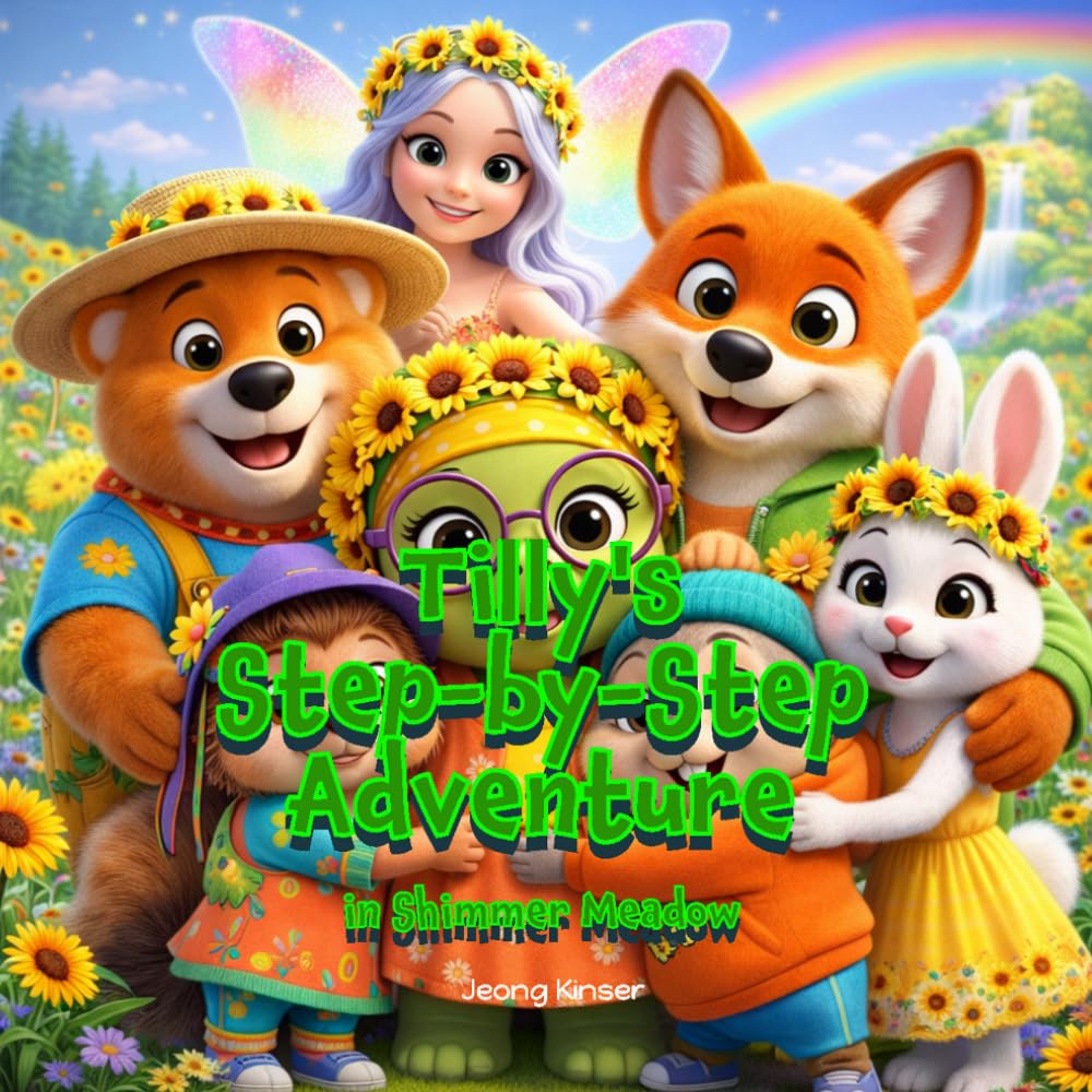 Tilly's Step-by-Step Adventure in Shimmer Meadow: A Story About Goal Setting, Small Steps & Perseverance (Social Emotional Learning with Shimmer Meadow Friends)