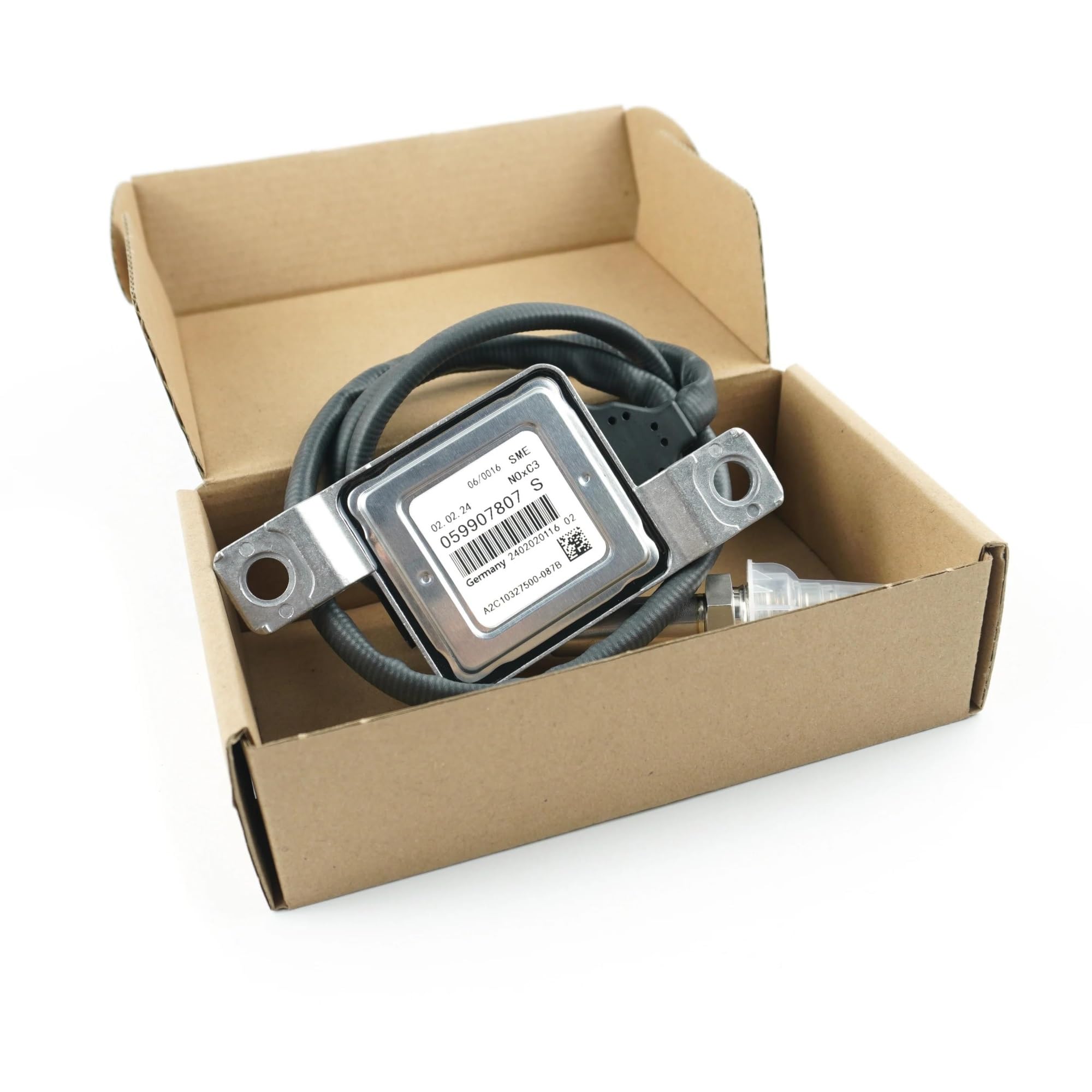 Sensor Oxígeno y Nitrógeno Sensor de óxido de nitrógeno 059907807S, Sensor de nox Aguas Arriba para Sensor para Q7 Nox, Sensor de óxido de nitrógeno Sensor Oxígeno Nitrógeno