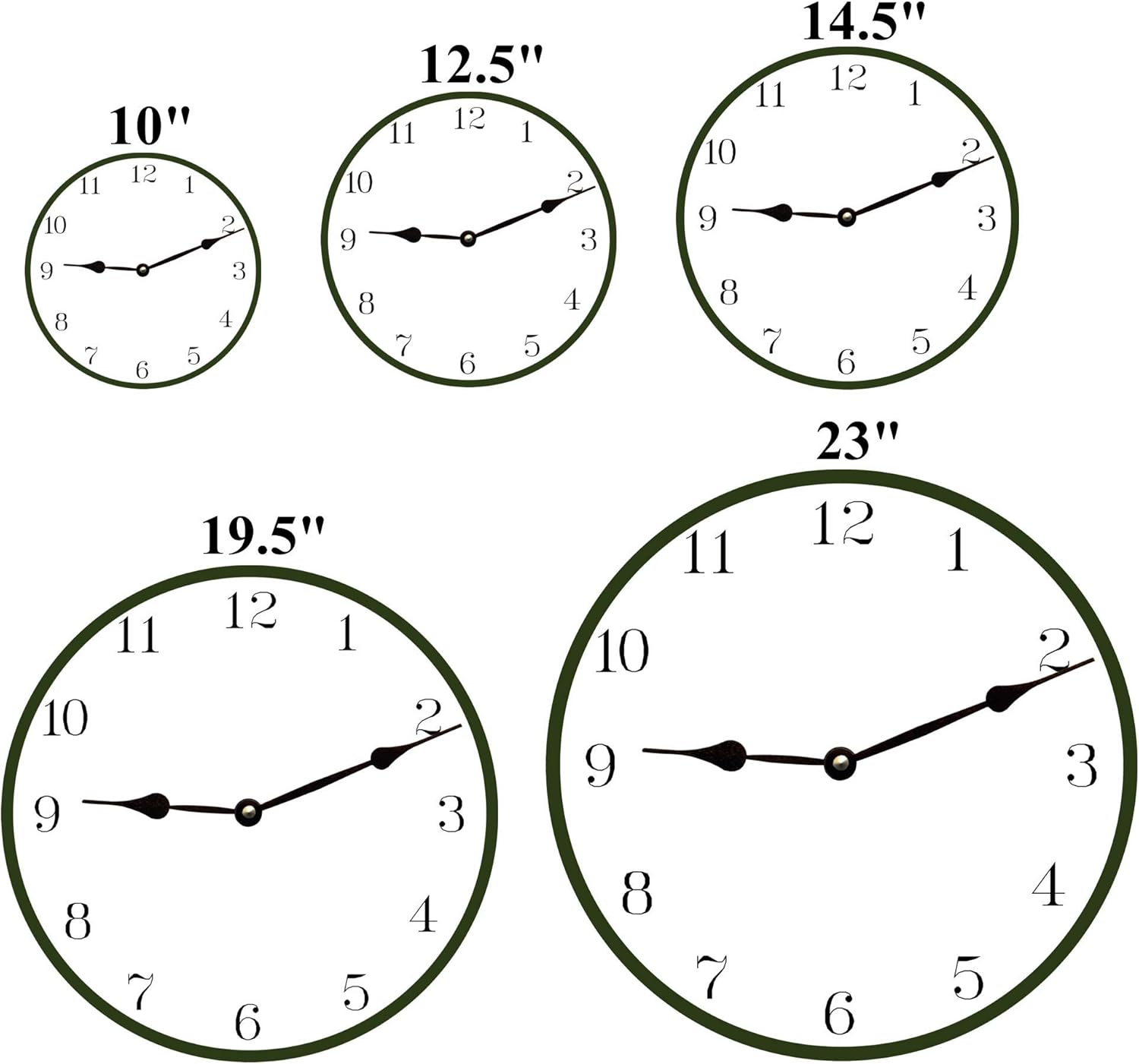 Whatever Lake Time Clock (12.5")