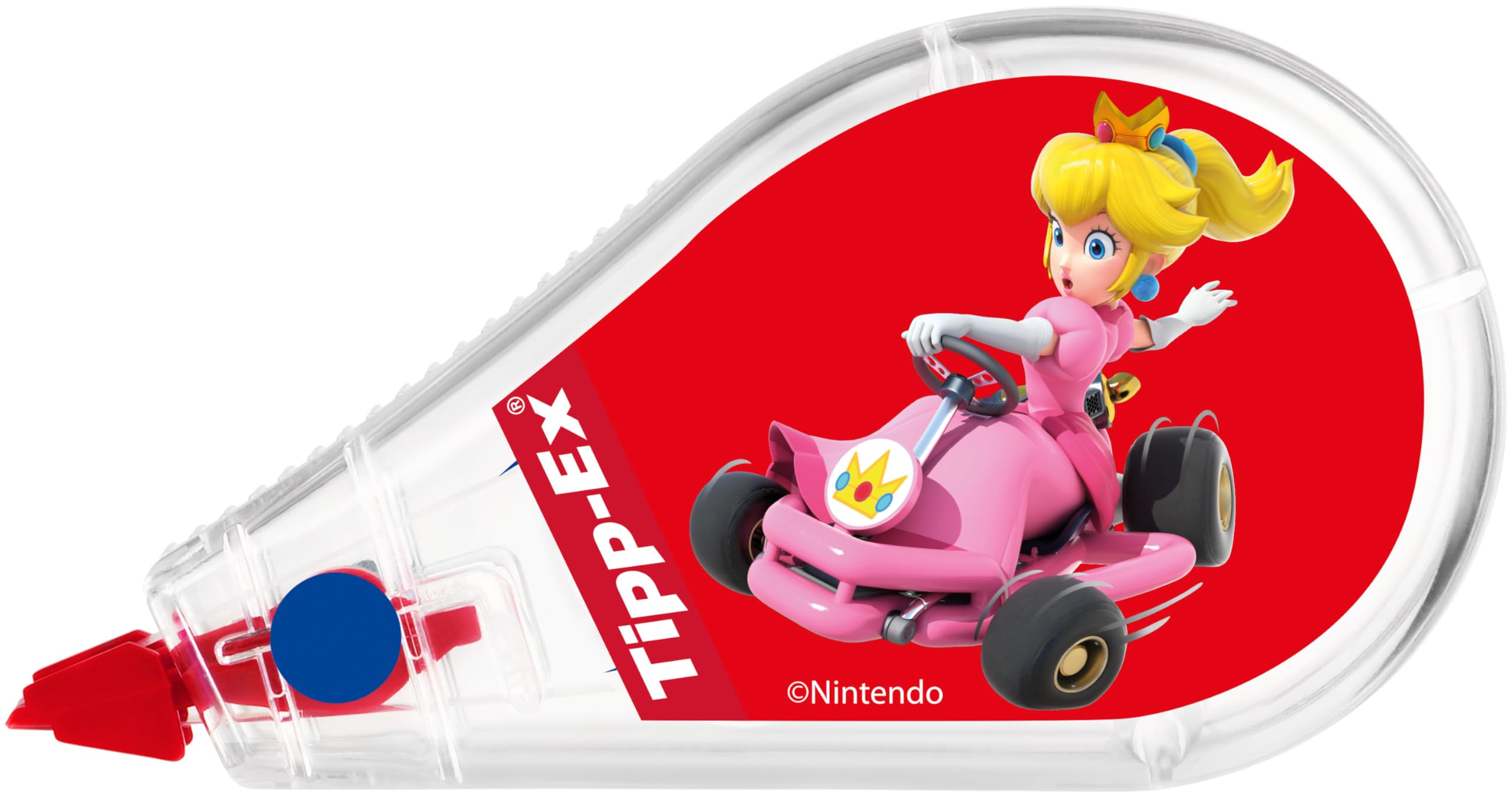 BIC Mario Kart Kit de Papeterie - Stylos-Bille Pointe Moyenne (1,0 mm)/Surligneurs Pointe Biseautée/Souris Correctrices 6 m/Autocollants - Boîte de 10