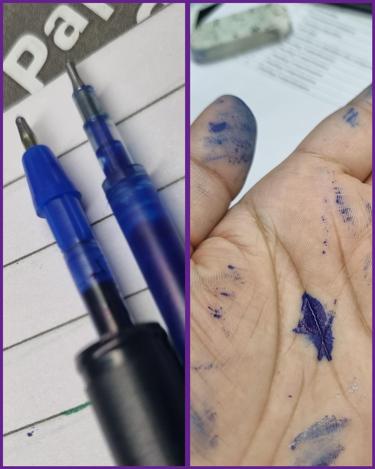 Pentonic Gel Pen Refill (0.6 mm, Pack of 10, Blue Ink) Amazon.in