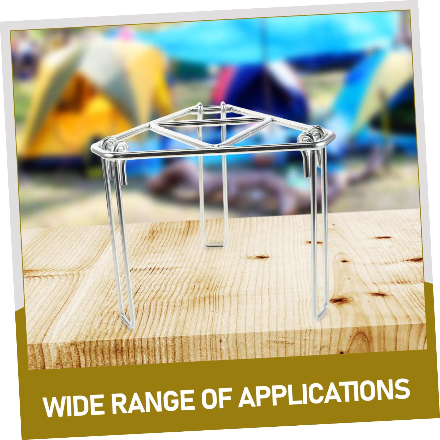 POPETPOP para Barbacoa Reforzado Soporte Portátil para Cocinar para Camping Fogatas y Cocina Patio