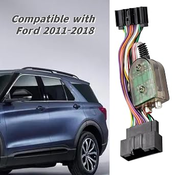 Factory Radio Add a Subwoofer Speaker Amplifier Wire Harness Adapter Fits for Ford F-150 250 350 450 550 Edge Escape Explorer Fiesta Carnival Focus Mustang Transit Interface Wiring Inline Converter