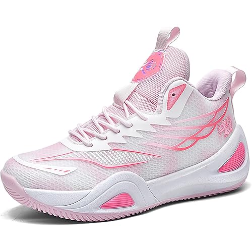 High Top Womens Mens Basketball Shoes Breathable Non Slip Outdoor Sneakers Comfortable Fashion Athletic Training Sport Shoes