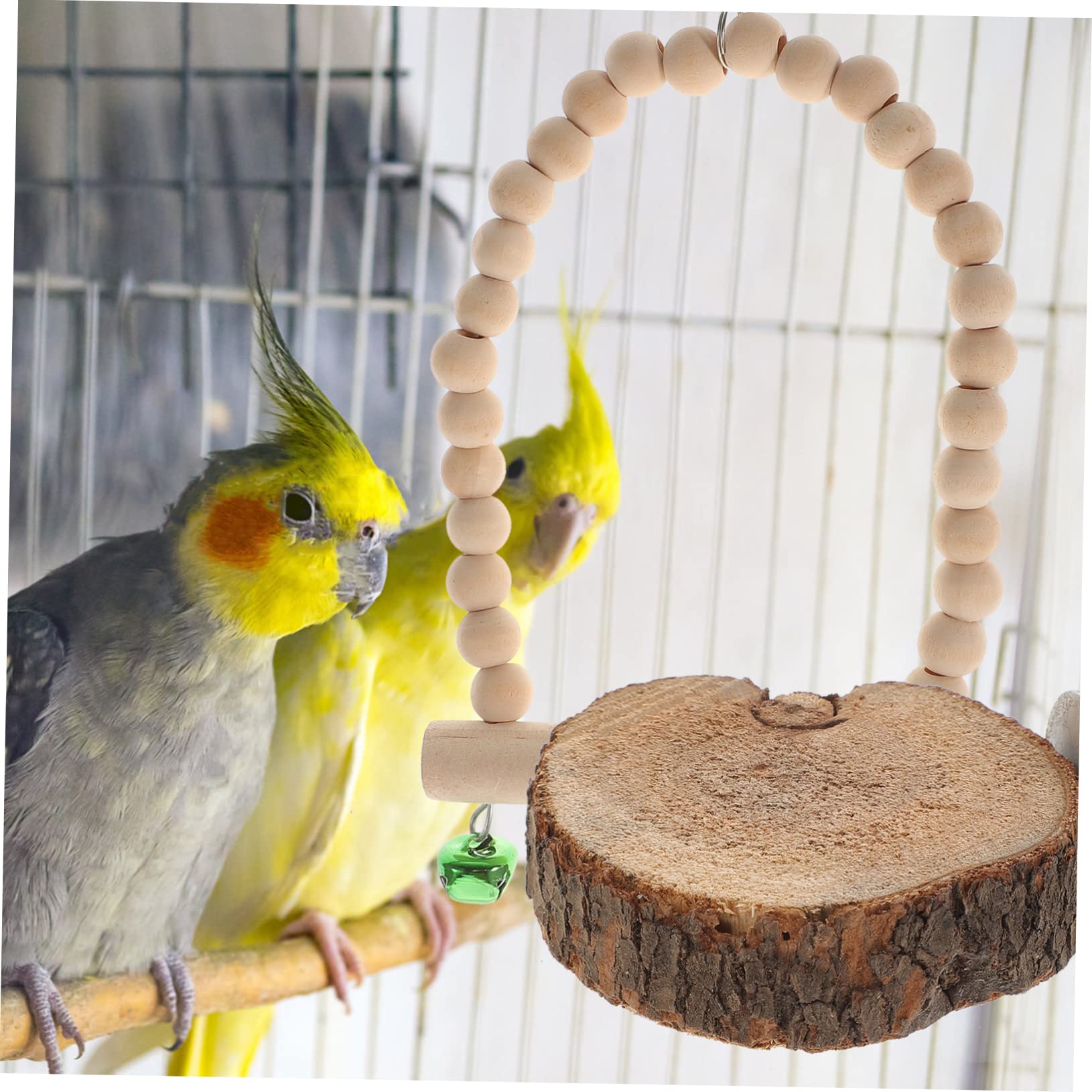 TOYANDONA 9stücke Vogel Kauspielzeug Für Mittelgroße Papageien Papageienspielzeug Aus Hochwertigem Material Großes Vogelspielzeug Mit Haken Für Käfig Vogelspielzeug Als Vogelversteck Und Ruh