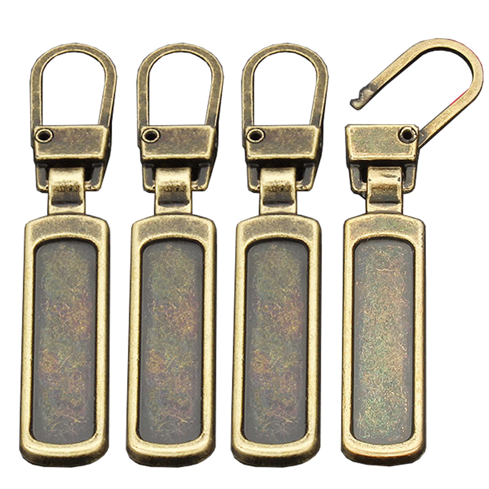 Amazon.co.jp: ファスナー 引き手 交換用 4個入り DY.2ten 金属