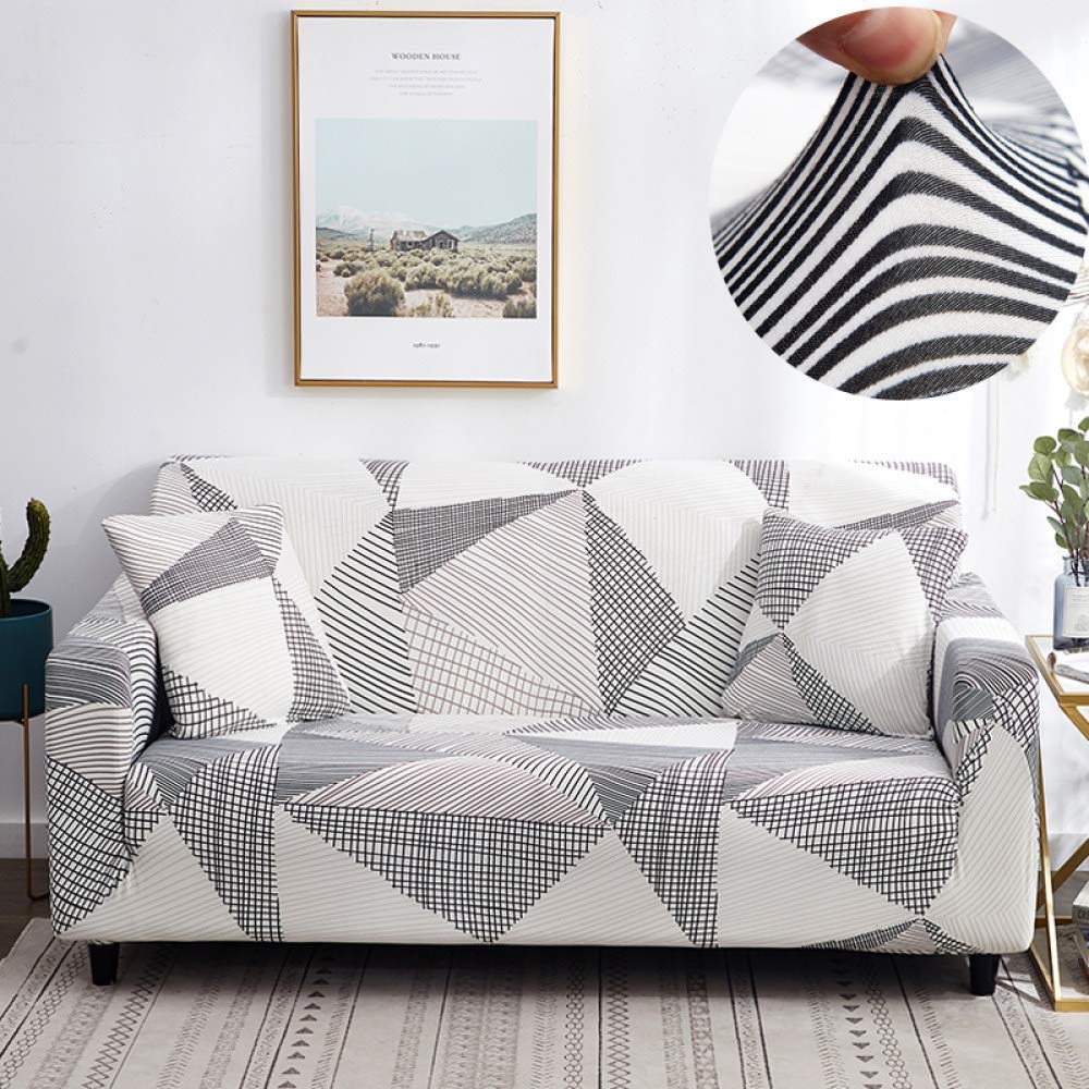 Housse de canapé extensible idéale pour un salon chaleureux en famille