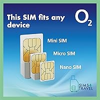 Vista 4 de Plan de datos ilimitado O2 prepago Sims4Travel de $45. Datos 5G ilimitados para uso en el Reino Unido (válido durante 30 días desde la activación).
