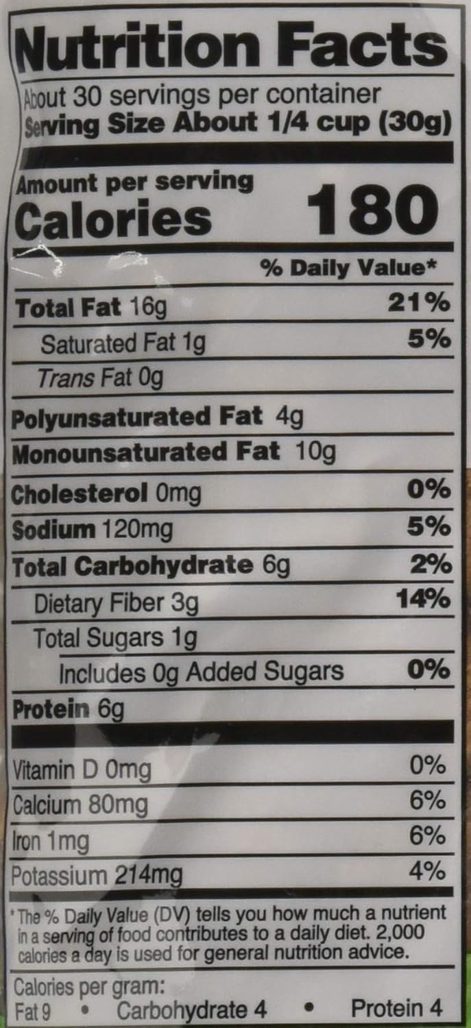 Kirkland Signature Dry Roasted Almonds Seasoned with Sea Salt: 2 Bags of 2.5 Lb