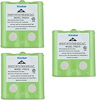Vista 6 de Kastar Paquete de 4 baterías de radio bidireccional de 4.8 V 1000 mAh de repuesto para Cobra FRS310W FRS315 FRS70 FRS80 FRS85 GA-CM GA-CR GA-CT