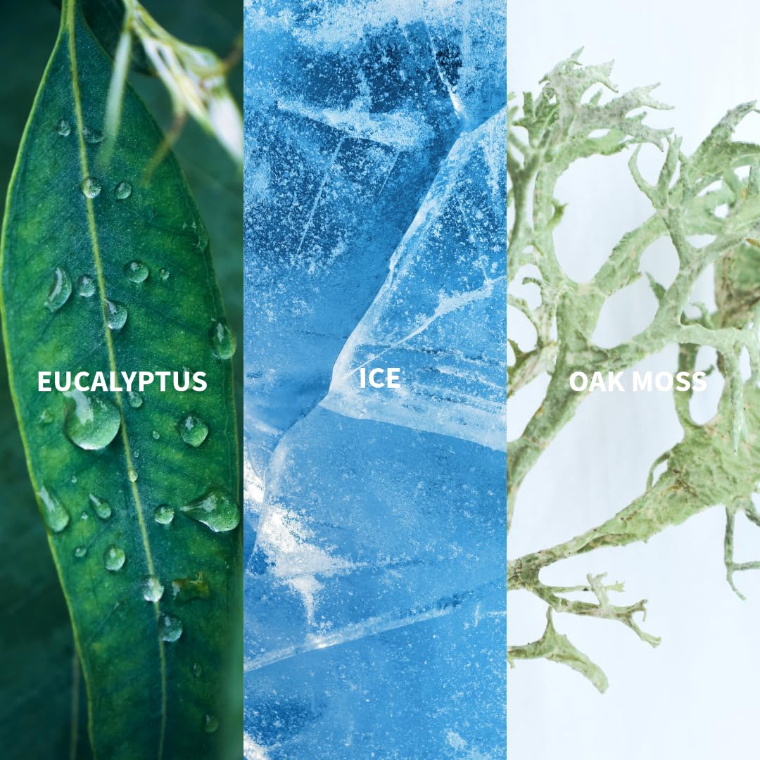 Woda perfumowana naturalna ICE BORÉAL 100 ml Napełnianie - FiiLiT perfumy podróżne - Mieszane - Dla kobiet i mężczyzn - Świeże bursztynowe