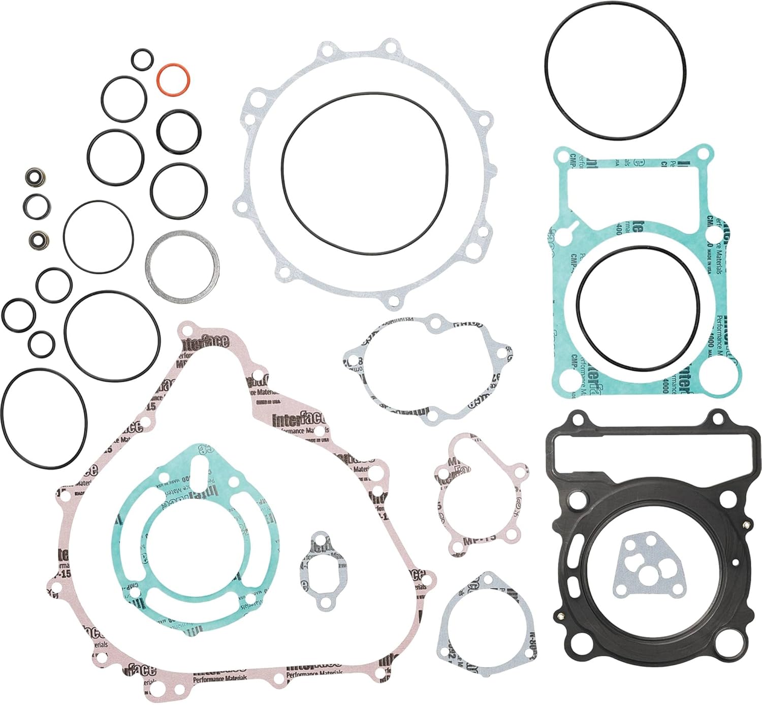 Vertex Gasket 808996 Complete Gasket Kit Without Seals Compatible with/Replacement for Yamaha Kodiak 450 4WD 2018-2022 450 Complete Gasket Kit, Kodiak 450 EPS 4WD 2018-2022 450 Complete Gasket Kit