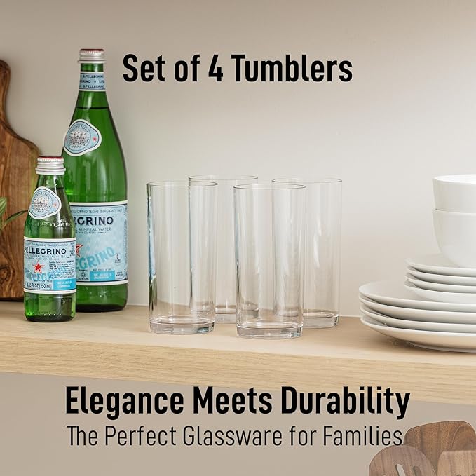 Vasos de Plástico Zulay Kitchen (Set de 4) - 16oz miniatura 4