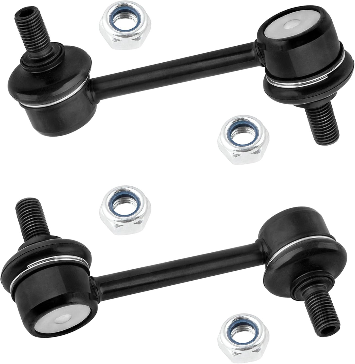 10Pcs Front Rear Sway Bar Lower Ball Joint Outer Inner Tie Rod Kit fit for Toyota Corolla 1996-2002, Stabilizer Bar Link Ball Joints Tie Rod End ES2382 EV303 K90124 K90309 K9545