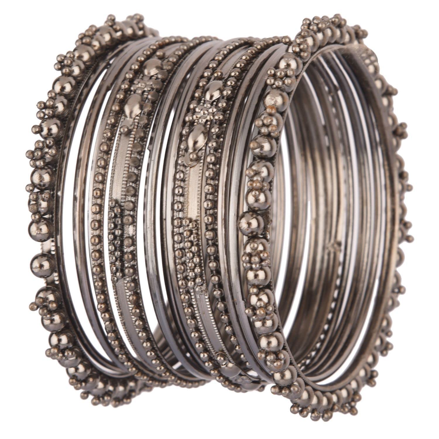 Efulgenz Boho Vintage Antique Ethnic Gypsy Tribal Indian Oxidized